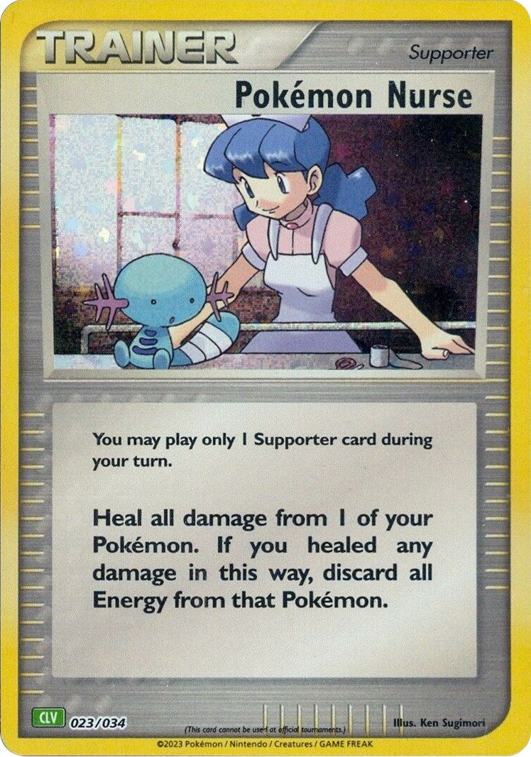 Pokemon Nurse (023/034) [Trading Card Game Classic] | Tabernacle Games