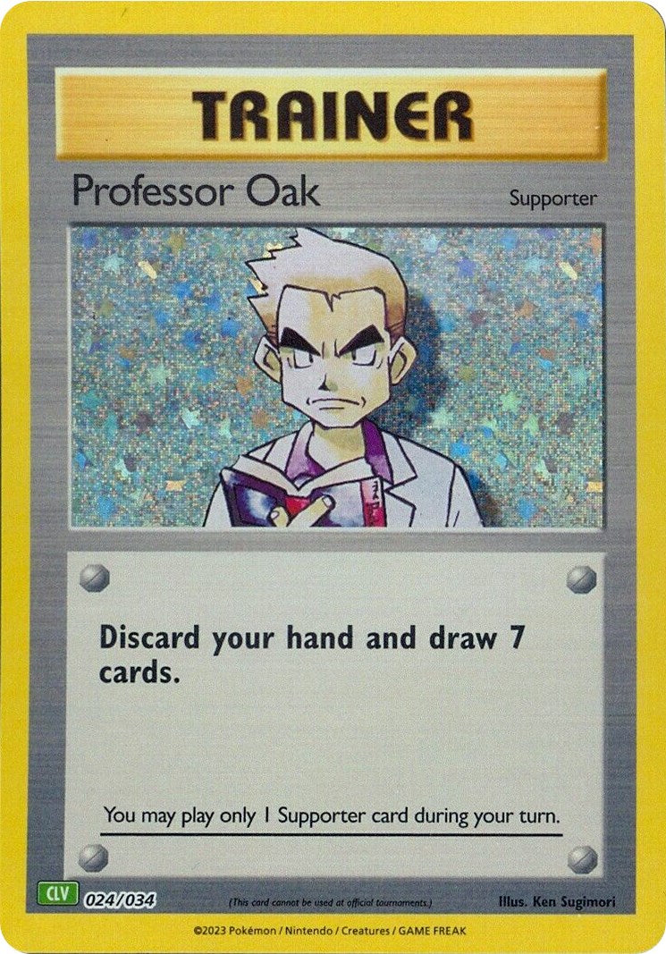 Professor Oak (CLV) [Trading Card Game Classic] | Tabernacle Games