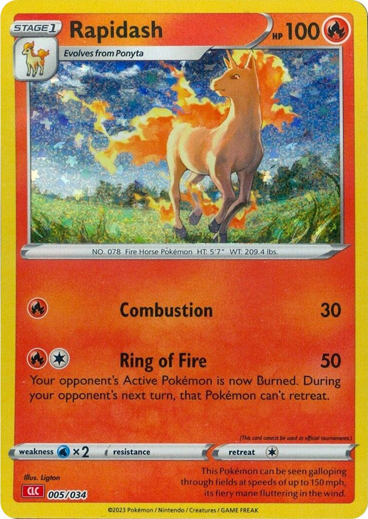 Rapidash [Trading Card Game Classic] | Tabernacle Games