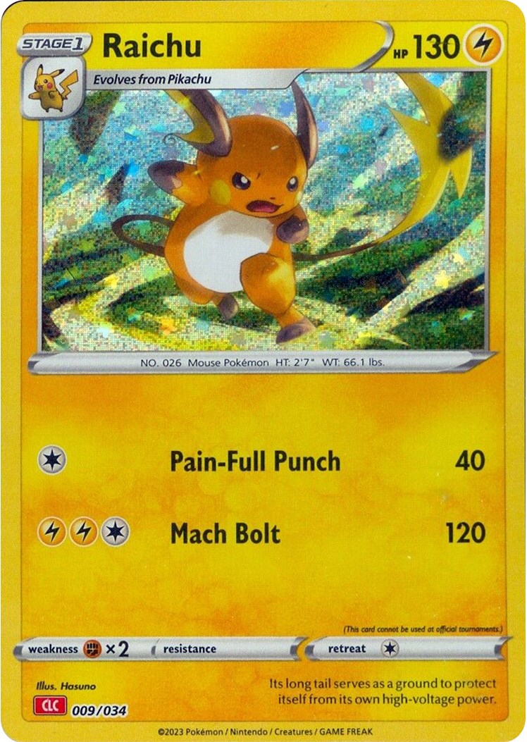 Raichu [Trading Card Game Classic] | Tabernacle Games