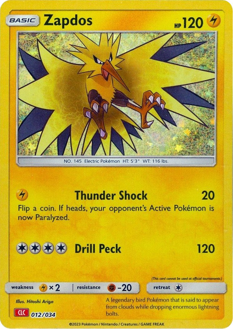 Zapdos [Trading Card Game Classic] | Tabernacle Games