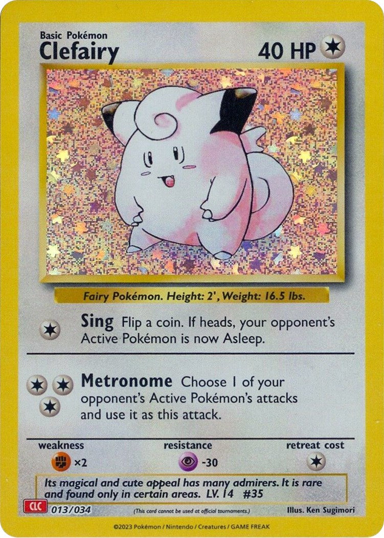 Clefairy [Trading Card Game Classic] | Tabernacle Games