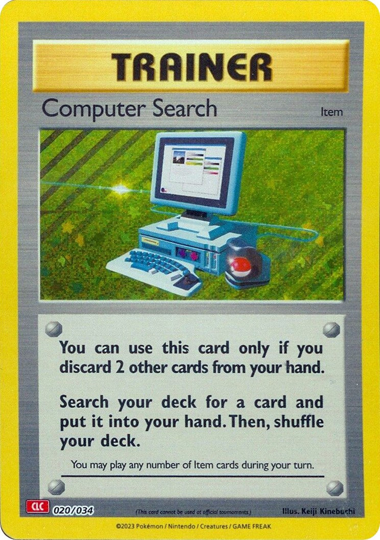 Computer Search (CLC) [Trading Card Game Classic] | Tabernacle Games