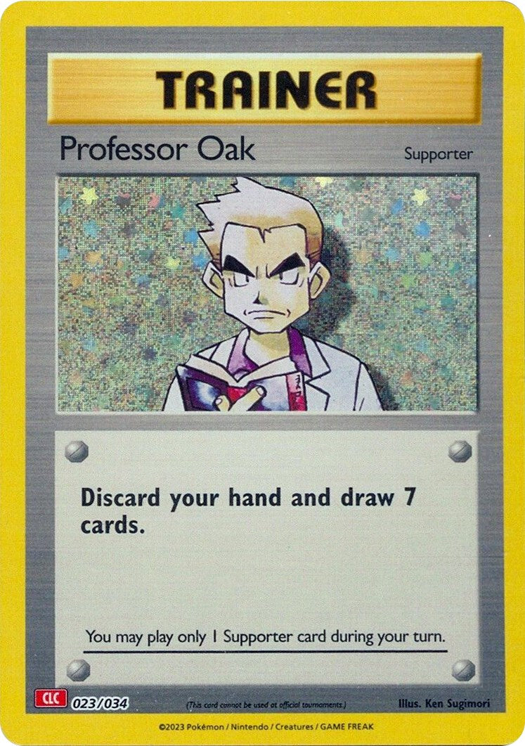 Professor Oak (CLC) [Trading Card Game Classic] | Tabernacle Games