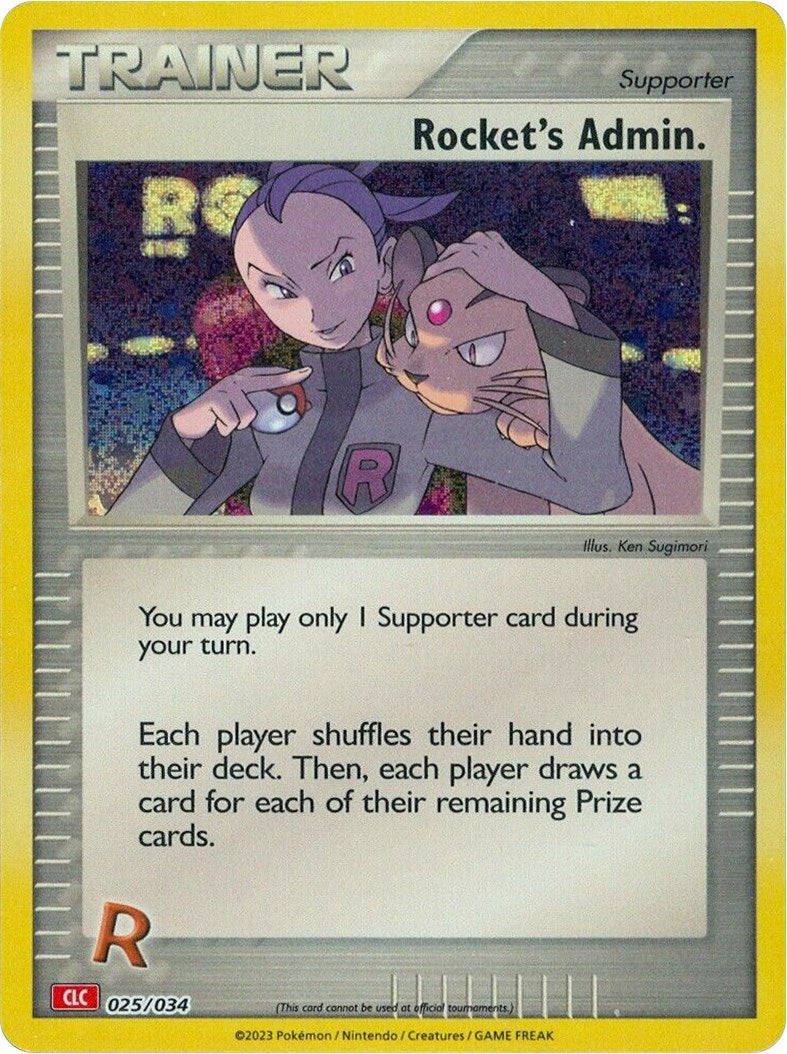 Rocket's Admin. (CLC) [Trading Card Game Classic] | Tabernacle Games