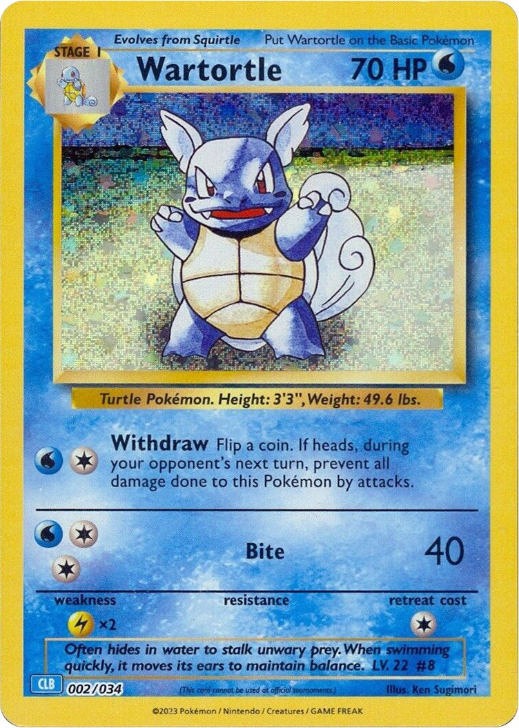 Wartortle [Trading Card Game Classic] | Tabernacle Games