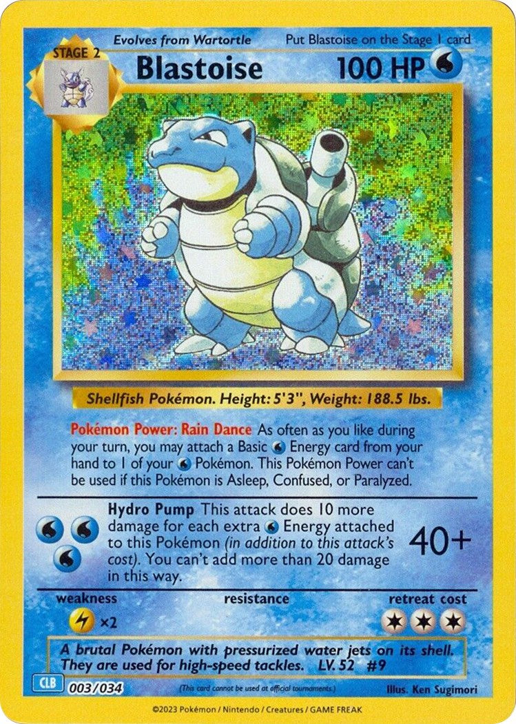 Blastoise [Trading Card Game Classic] | Tabernacle Games