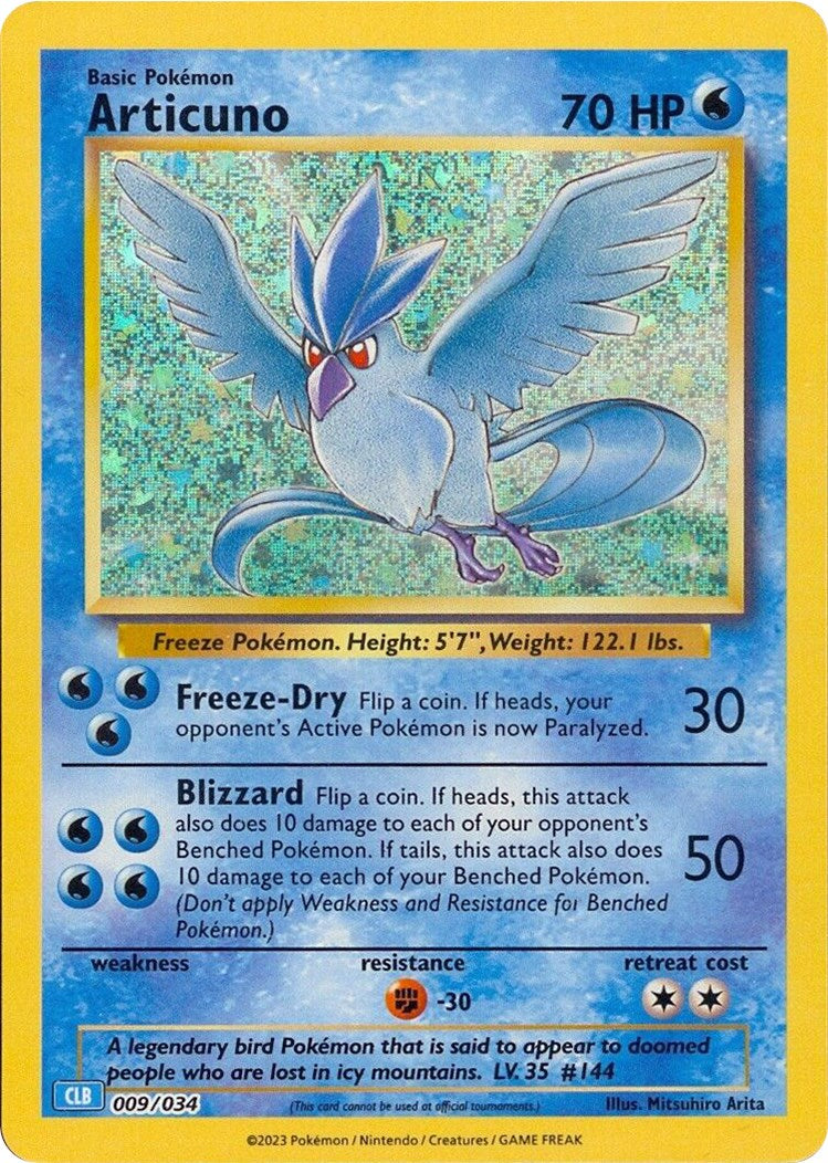 Articuno [Trading Card Game Classic] | Tabernacle Games