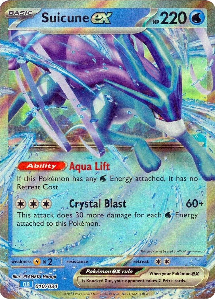 Suicune ex [Trading Card Game Classic] | Tabernacle Games