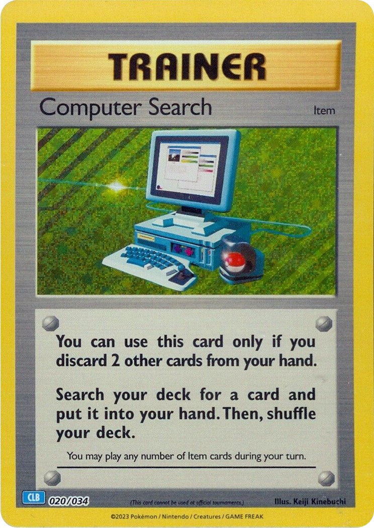 Computer Search (CLB) [Trading Card Game Classic] | Tabernacle Games