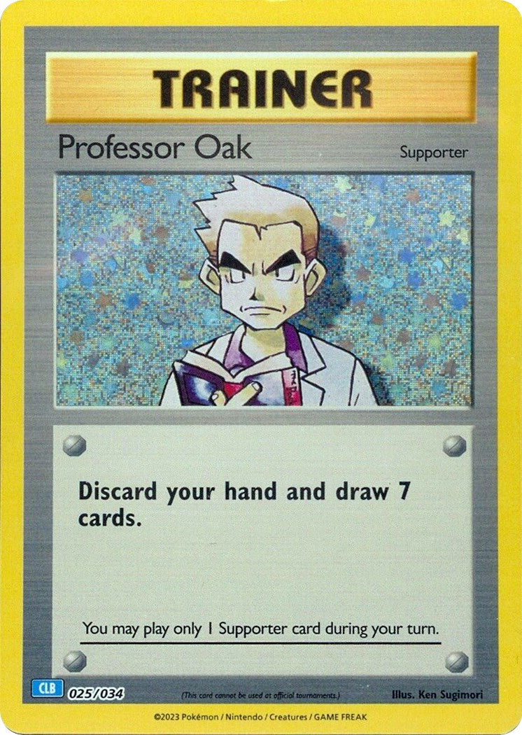 Professor Oak (CLB) [Trading Card Game Classic] | Tabernacle Games