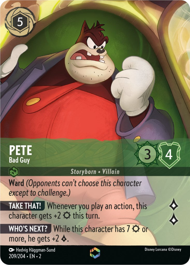 Pete - Bad Guy (Enchanted) (209/204) [Rise of the Floodborn] | Tabernacle Games