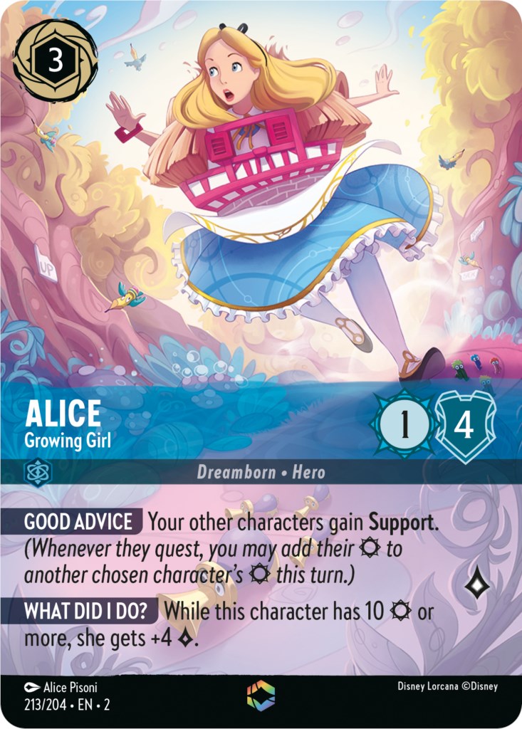 Alice - Growing Girl (Enchanted) (213/204) [Rise of the Floodborn] | Tabernacle Games