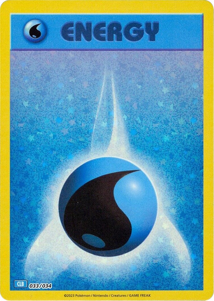 Basic Water Energy [Trading Card Game Classic] | Tabernacle Games