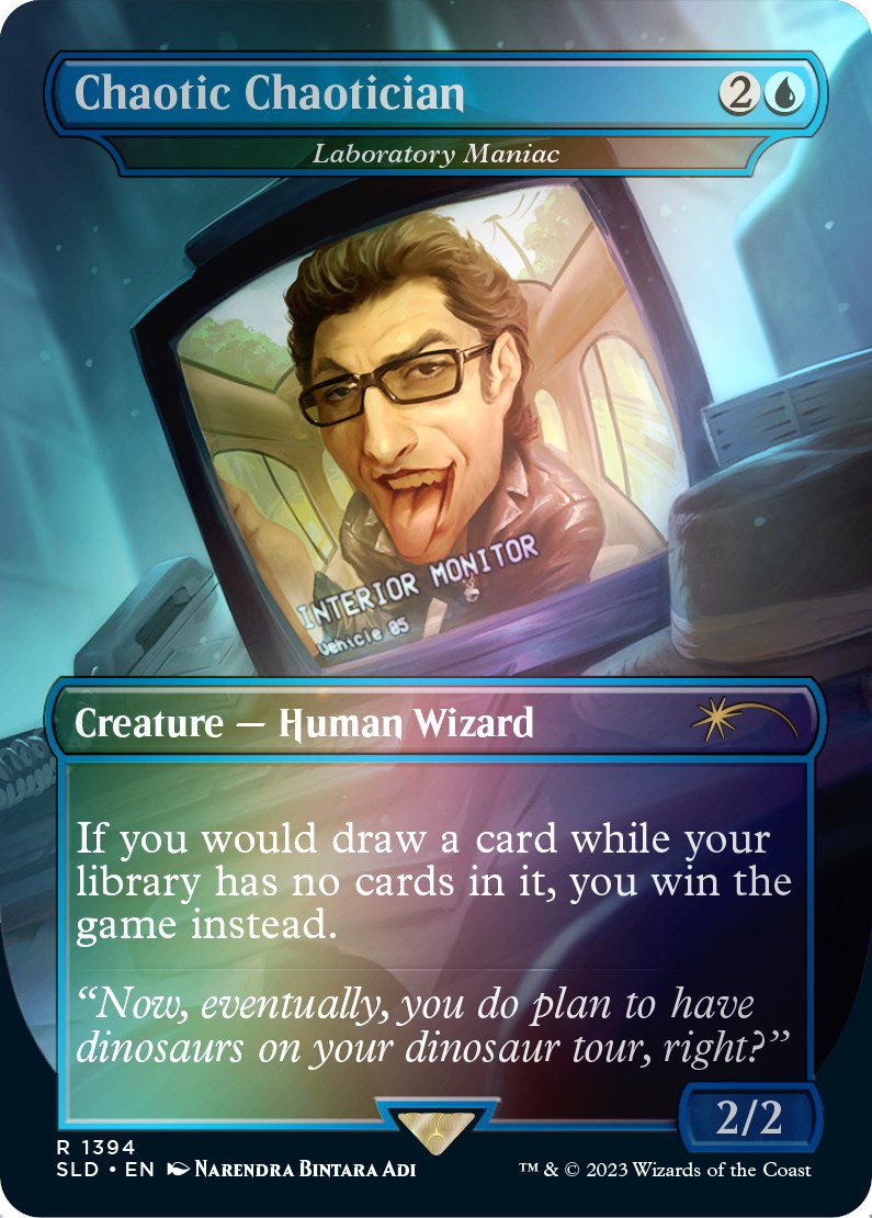 Chaotic Chaotician - Laboratory Maniac (Rainbow Foil) [Secret Lair Drop Series] | Tabernacle Games