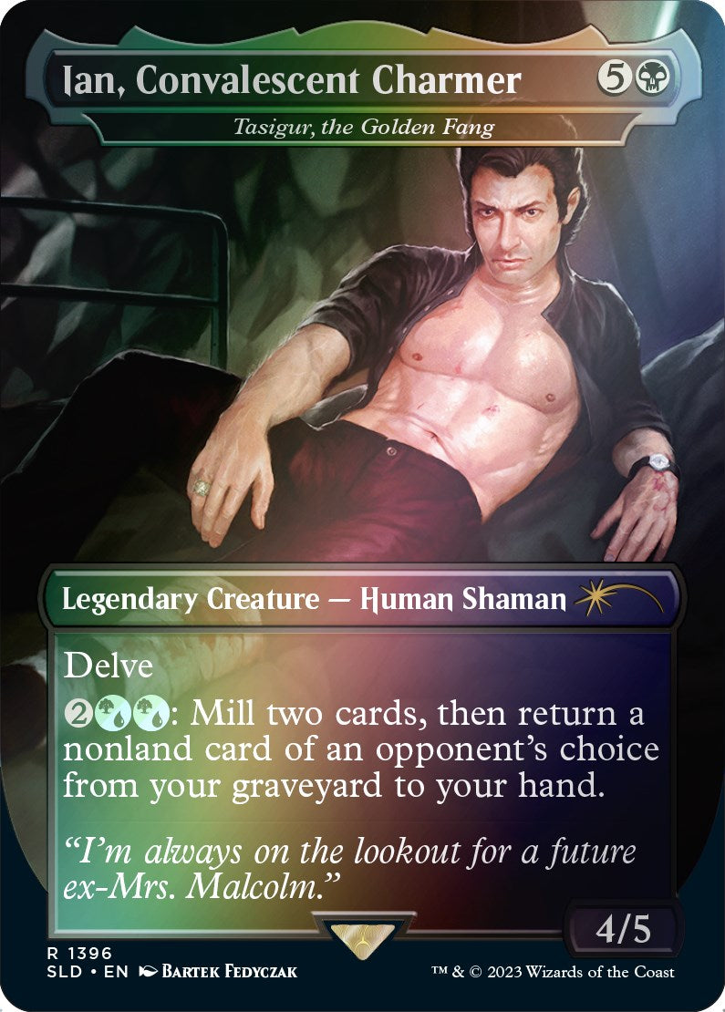 Ian, Convalescent Charmer - Tasigur, the Golden Fang (Rainbow Foil) [Secret Lair Drop Series] | Tabernacle Games