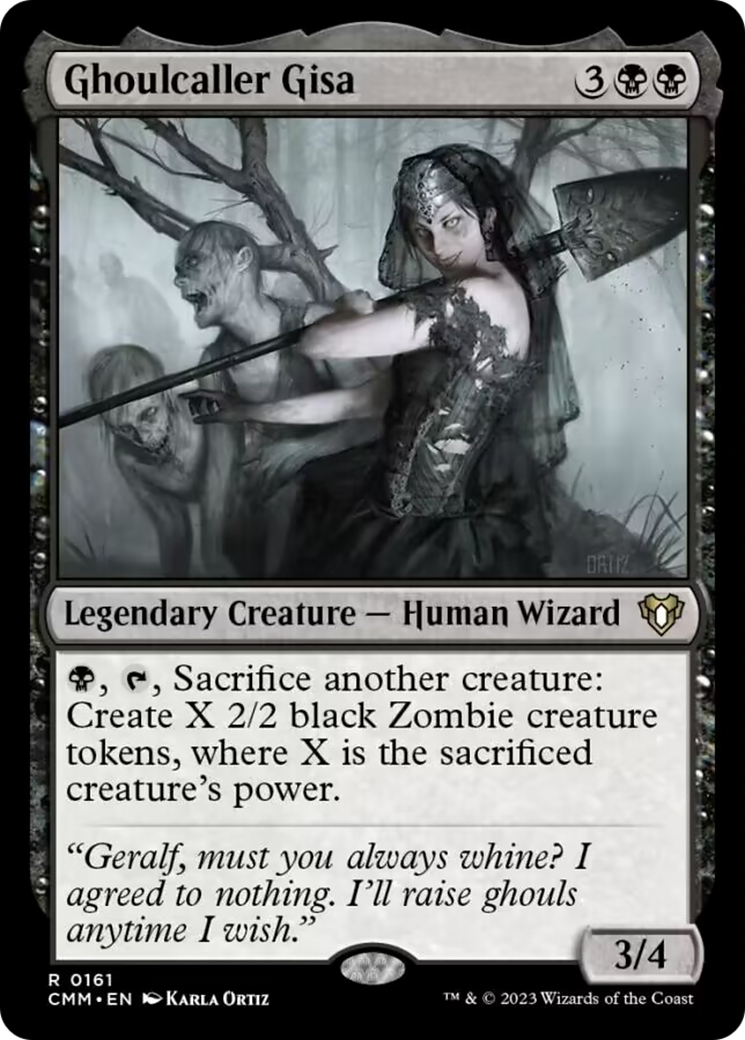 Ghoulcaller Gisa [Commander Masters] | Tabernacle Games