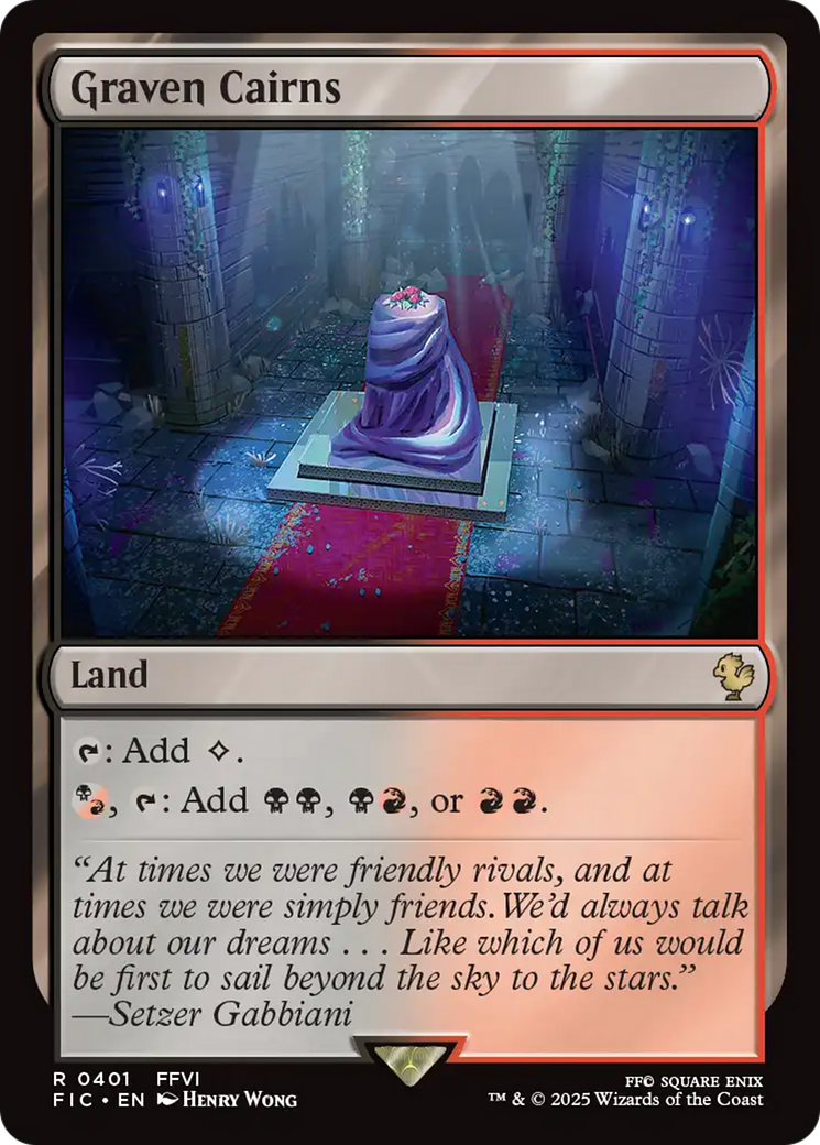 Graven Cairns [FINAL FANTASY Commander] | Tabernacle Games