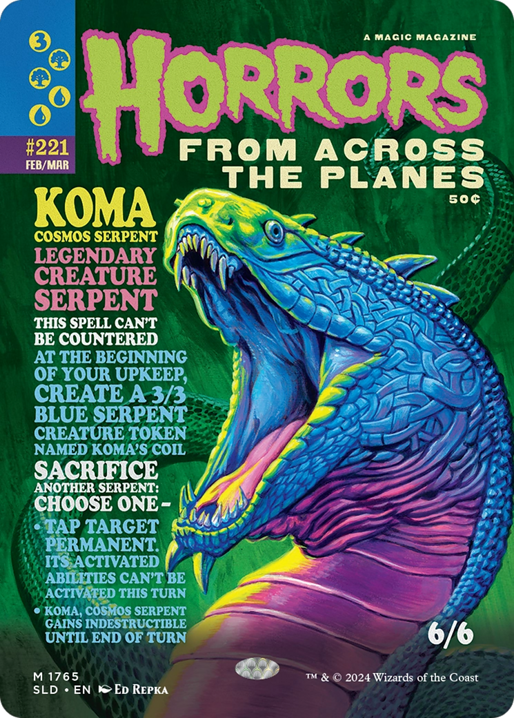 Koma, Cosmos Serpent [Secret Lair Drop Series] | Tabernacle Games