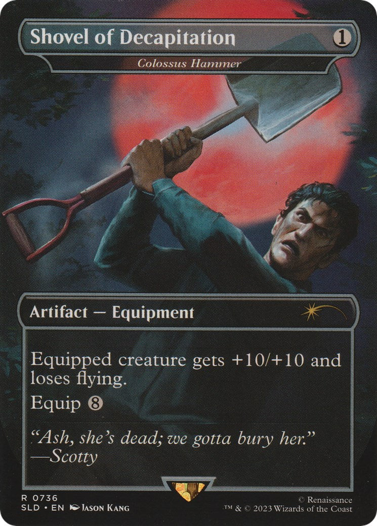 Shovel of Decapitation - Colossus Hammer [Secret Lair Drop Series] | Tabernacle Games