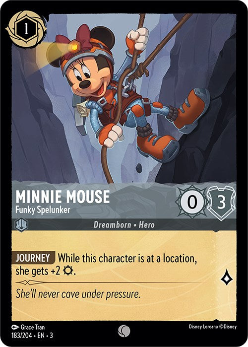Minnie Mouse - Funky Spelunker (183/204) [Into the Inklands] | Tabernacle Games