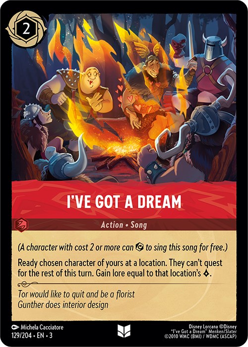 I've Got a Dream (129/204) [Into the Inklands] | Tabernacle Games