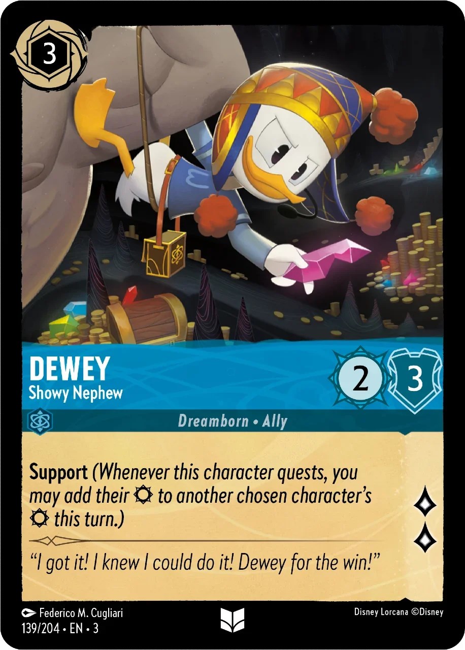 Dewey - Showy Nephew (139/204) [Into the Inklands] | Tabernacle Games
