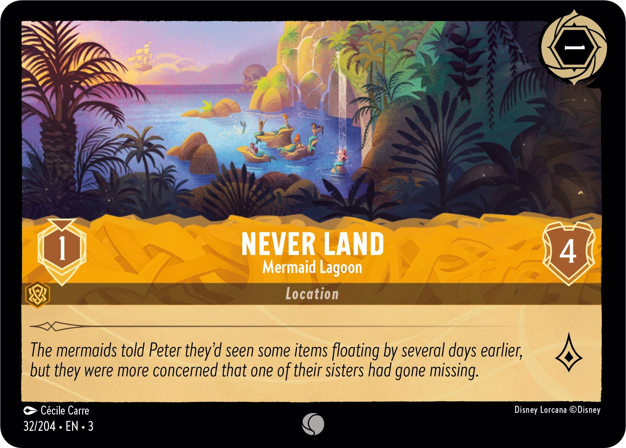 Never Land - Mermaid Lagoon (32/204) [Into the Inklands] | Tabernacle Games