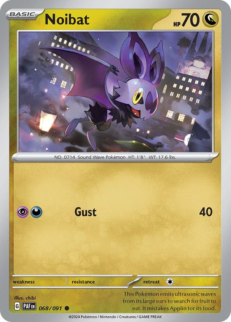 Noibat (068/091) [Scarlet & Violet: Paldean Fates] | Tabernacle Games