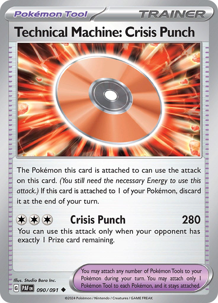 Technical Machine: Crisis Punch (090/091) [Scarlet & Violet: Paldean Fates] | Tabernacle Games