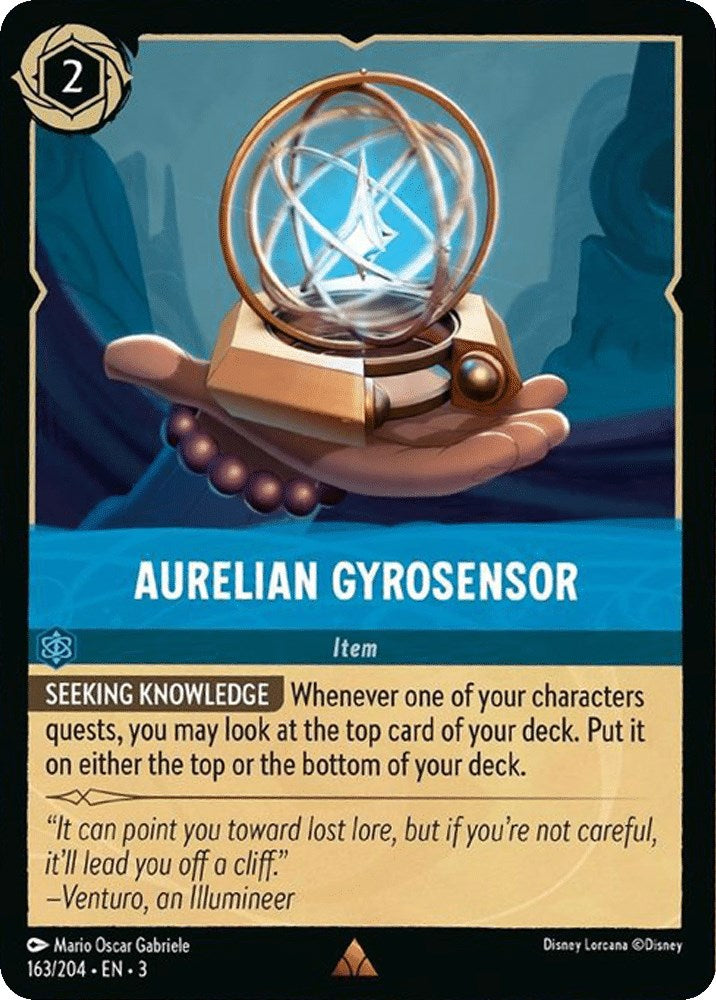 Aurelian Gyrosensor (163/204) [Into the Inklands] | Tabernacle Games