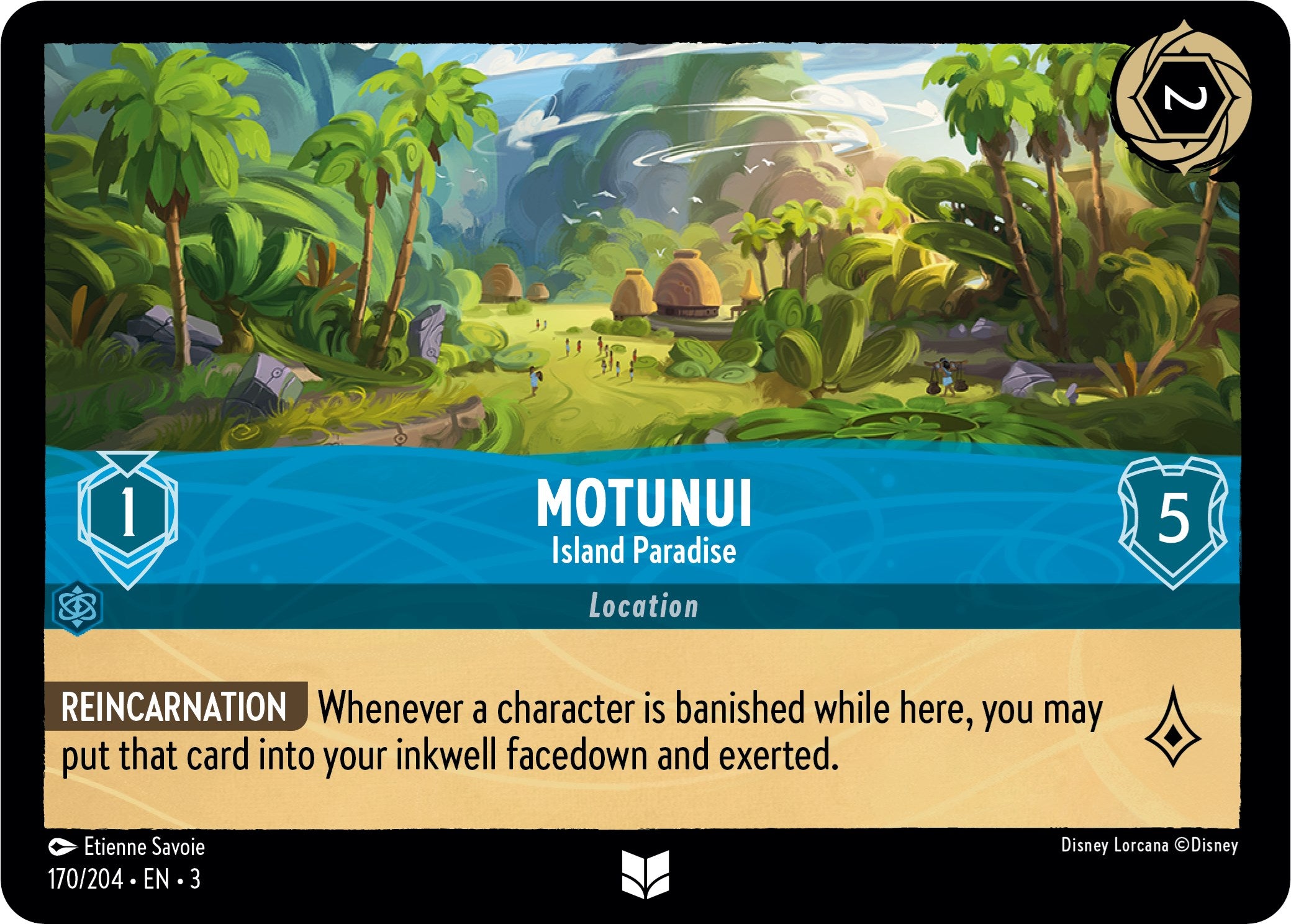 Motunui - Island Paradise (170/204) [Into the Inklands] | Tabernacle Games