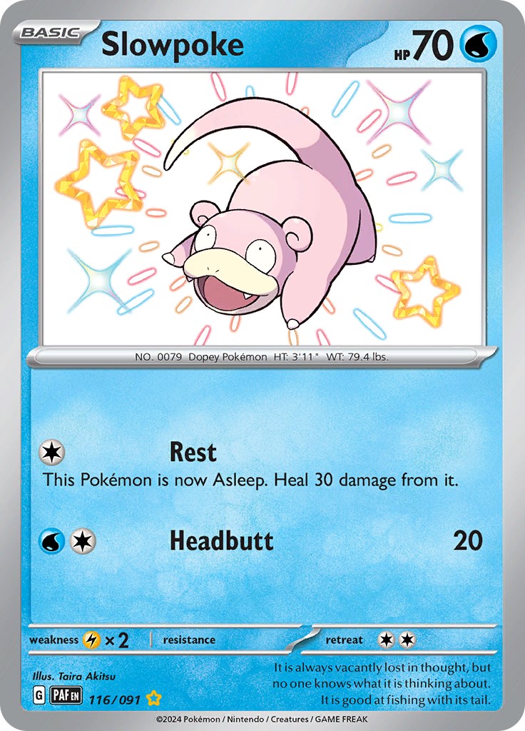 Slowpoke (116/091) [Scarlet & Violet: Paldean Fates] | Tabernacle Games