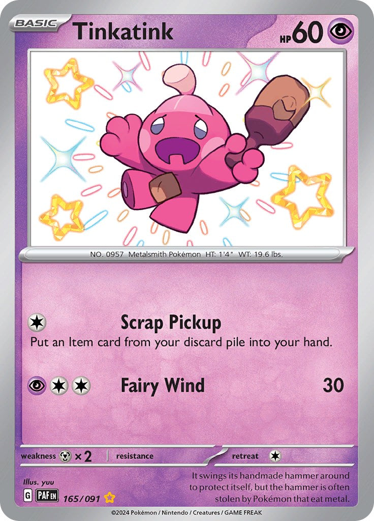 Tinkatink (165/091) [Scarlet & Violet: Paldean Fates] | Tabernacle Games