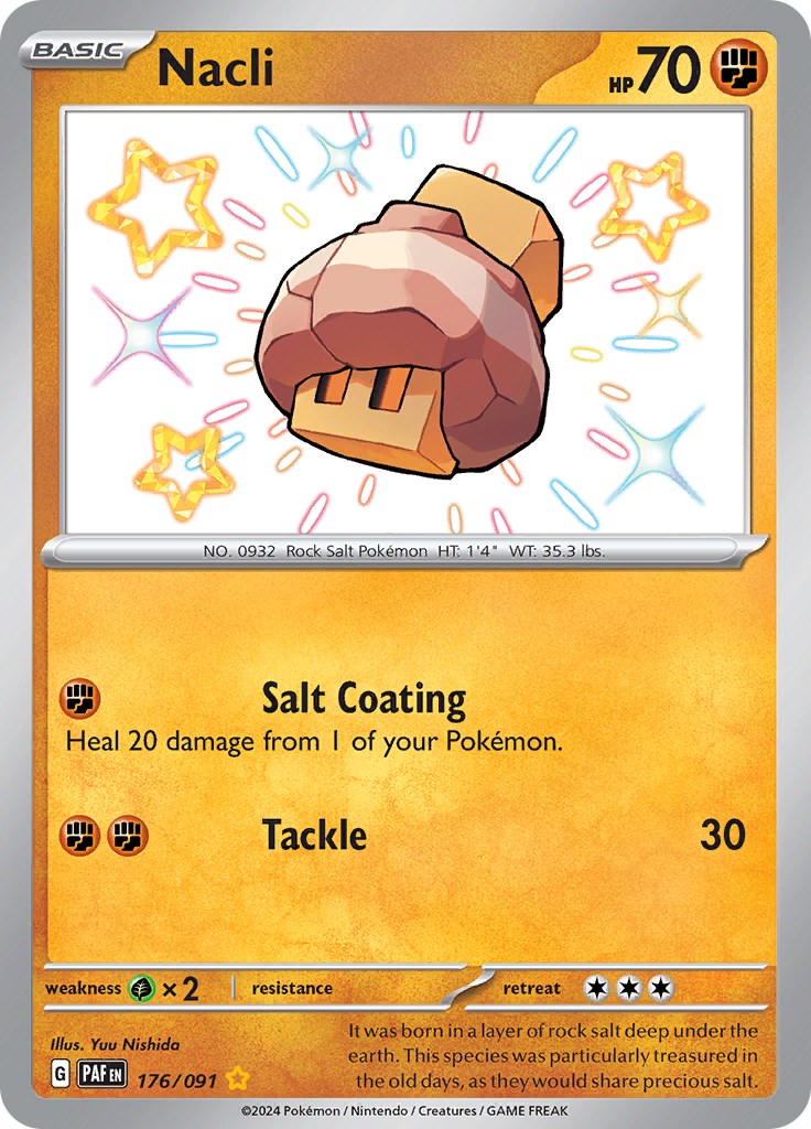 Nacli (176/091) [Scarlet & Violet: Paldean Fates] | Tabernacle Games