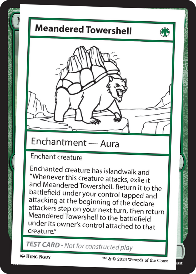 Meandered Towershell [Mystery Booster 2 Playtest Cards] | Tabernacle Games