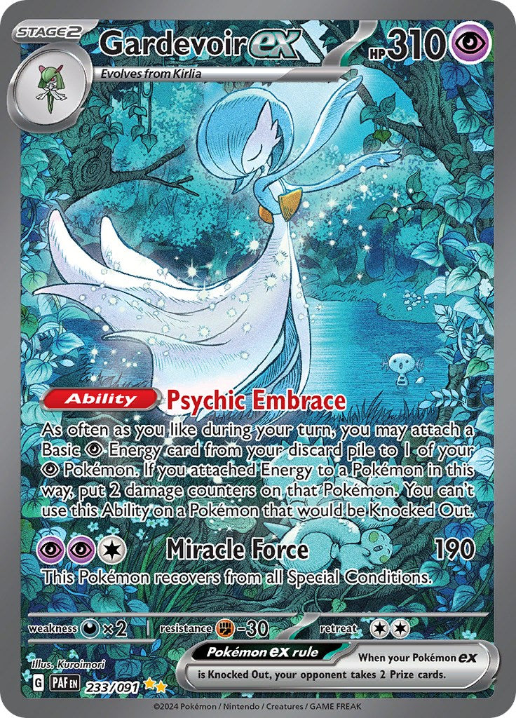 Gardevoir ex (086/198) - 233/091 [Scarlet & Violet: Paldean Fates] | Tabernacle Games