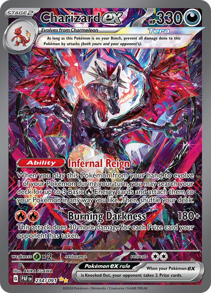 Charizard ex (234/091) [Scarlet & Violet: Paldean Fates] | Tabernacle Games