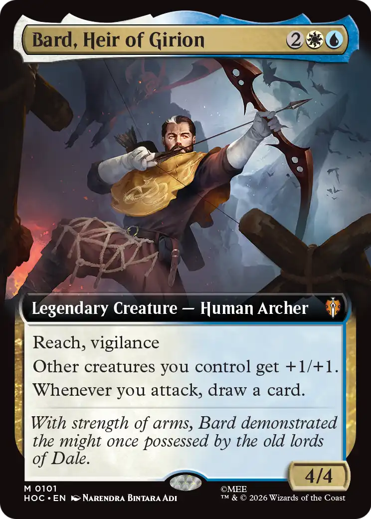 Bard, Heir of Girion (Extended Art) [The Hobbit: Eternal-Legal] | Tabernacle Games