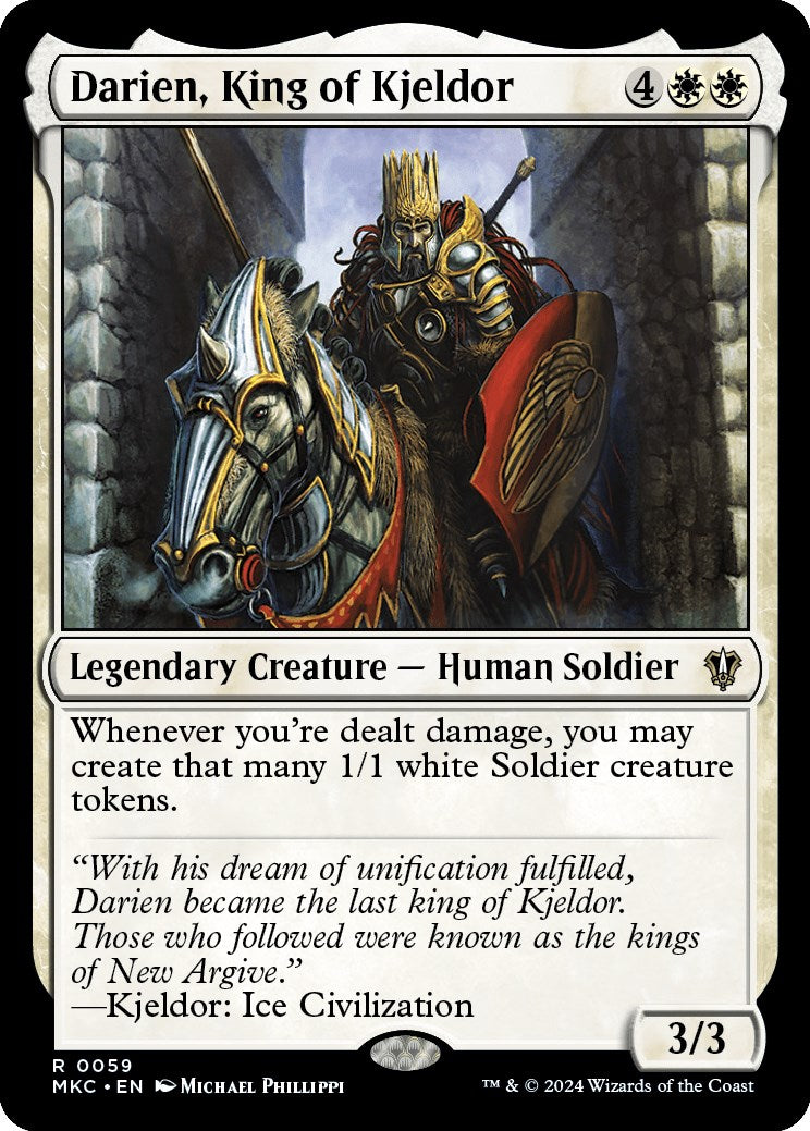 Darien, King of Kjeldor [Murders at Karlov Manor Commander] | Tabernacle Games