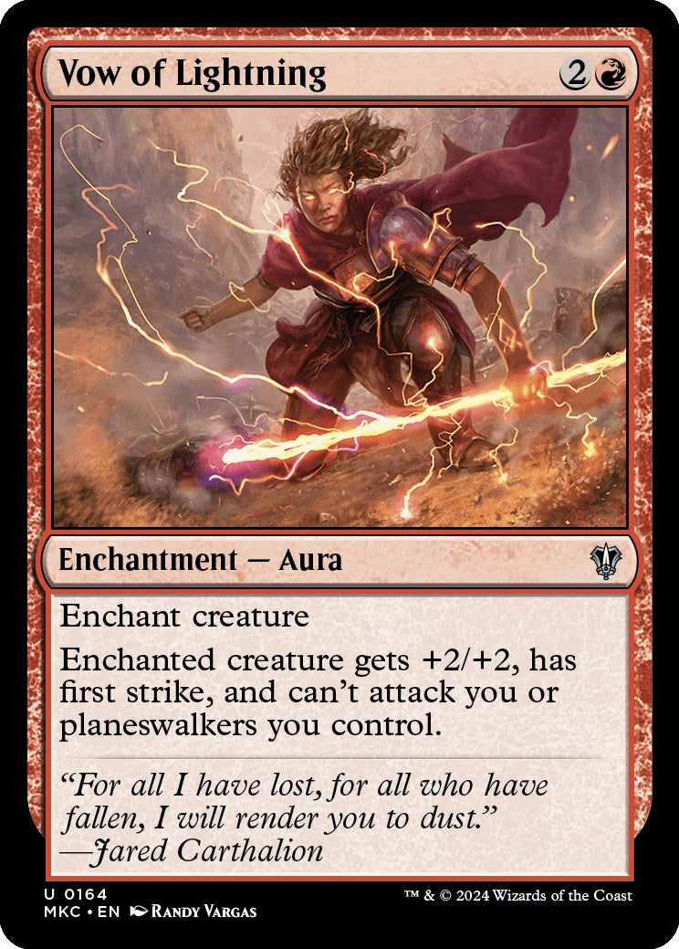 Vow of Lightning [Murders at Karlov Manor Commander] | Tabernacle Games