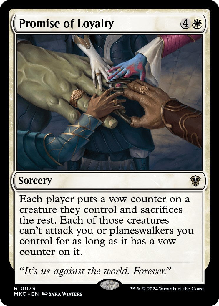 Promise of Loyalty [Murders at Karlov Manor Commander] | Tabernacle Games
