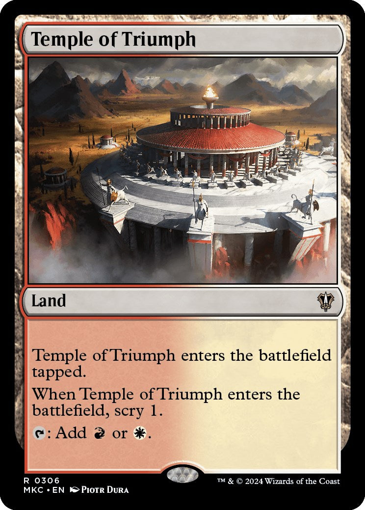 Temple of Triumph [Murders at Karlov Manor Commander] | Tabernacle Games