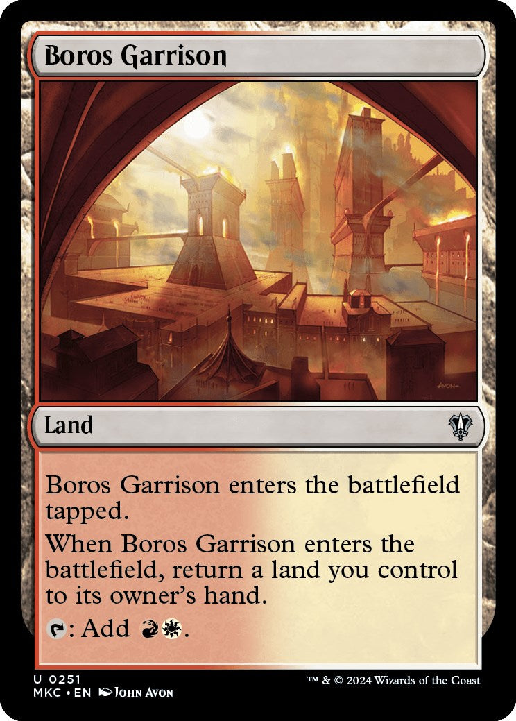 Boros Garrison [Murders at Karlov Manor Commander] | Tabernacle Games