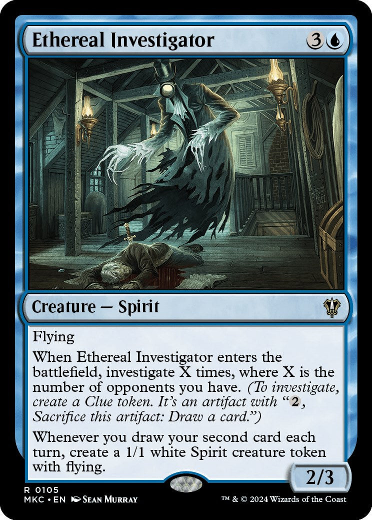 Ethereal Investigator [Murders at Karlov Manor Commander] | Tabernacle Games