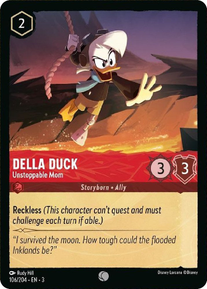 Della Duck - Unstoppable Mom (106/204) [Into the Inklands] | Tabernacle Games