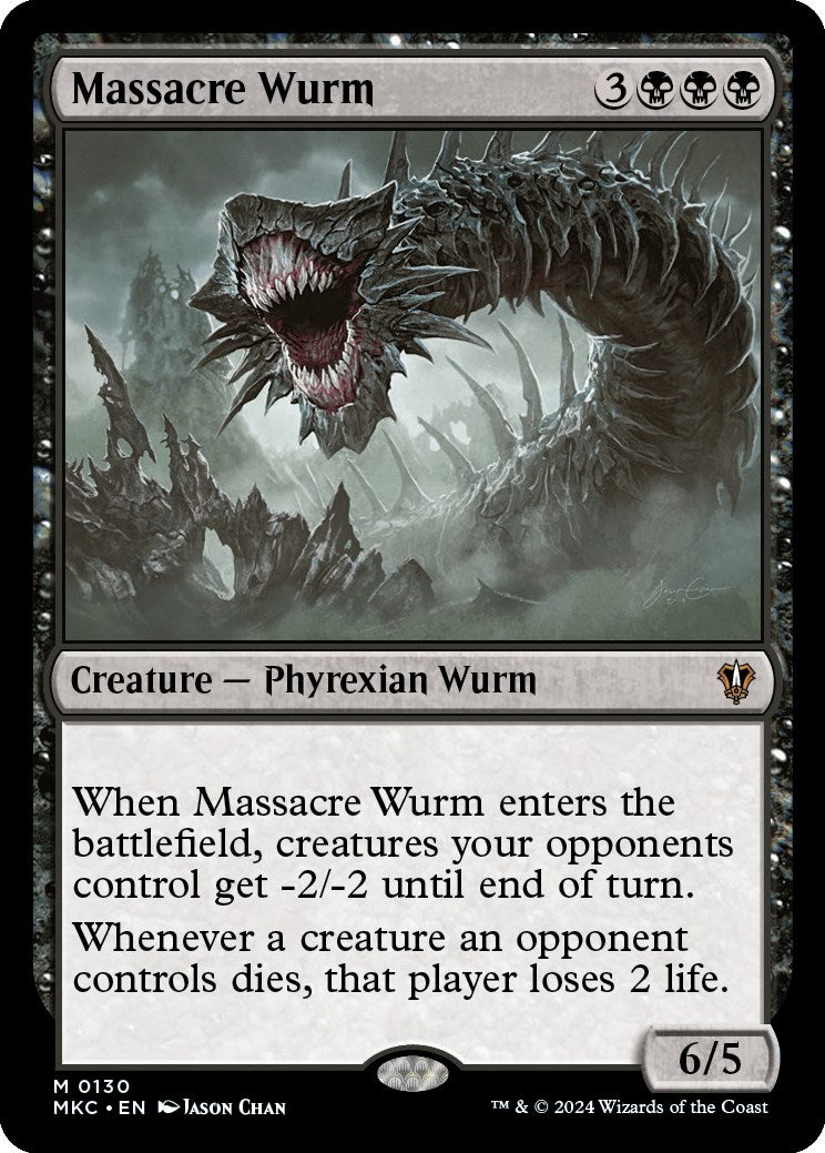 Massacre Wurm [Murders at Karlov Manor Commander] | Tabernacle Games