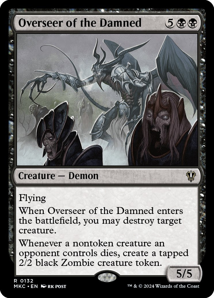 Overseer of the Damned [Murders at Karlov Manor Commander] | Tabernacle Games