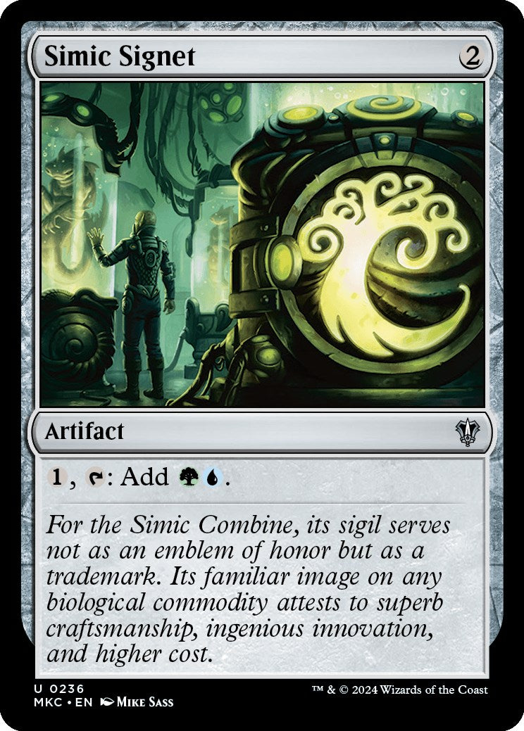 Simic Signet [Murders at Karlov Manor Commander] | Tabernacle Games