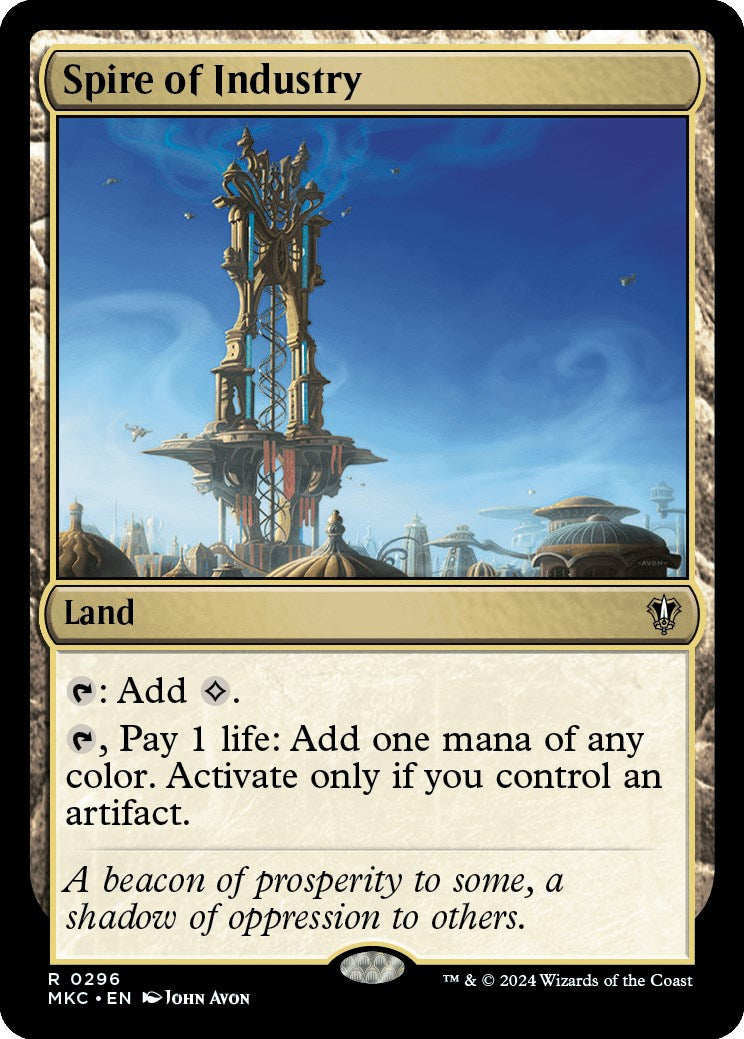 Spire of Industry [Murders at Karlov Manor Commander] | Tabernacle Games